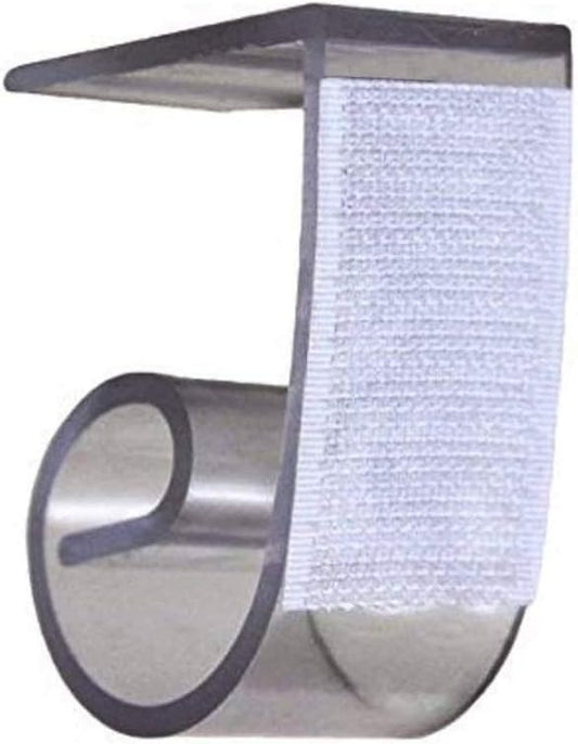 NAVADEAL Table Skirting Clips Tablecloth Clips for Table 1" - 1 1/4" with Hook and Loop | Pack of 25 | Great for Wedding Home Meeting Party Picnic Patio Banquet Indoor Outdoor Events