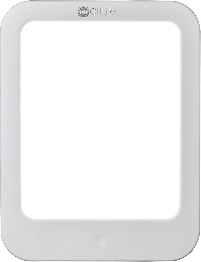 OttLite ClearSun LED Light Therapy Lamp – Depression Light to Improve Mood, Sleep & Winter Blues, UV Free Safe Light, 3 Intensity Levels, Touch Activated Controls
