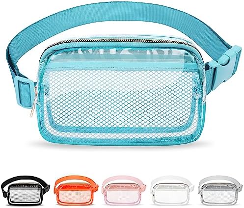 VOROLO Fanny Pack For Women And Men Crossbody Bag Belt Bag with Adjustable Strap Graduation Gifts Light Blue-1