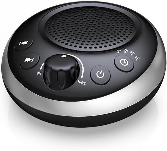 Sound Machine Loud White Noise Machine Nonstop Brown Noise Machine 30 Soothing Sounds for Baby Kids Adults Plug in Pink Noise Sleep Machine 36-Level Vol 4 Timer Memory Function for Home Travel Office