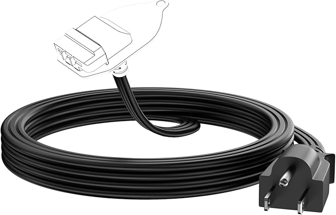 Power Cord Compatible with insinkerator Garbage Disposal 3.8Foot Power Cord for EZ Connect Power and Advanced Series Continuous Feed Food Waste Disposer Models, Compatible with CRD-EZ