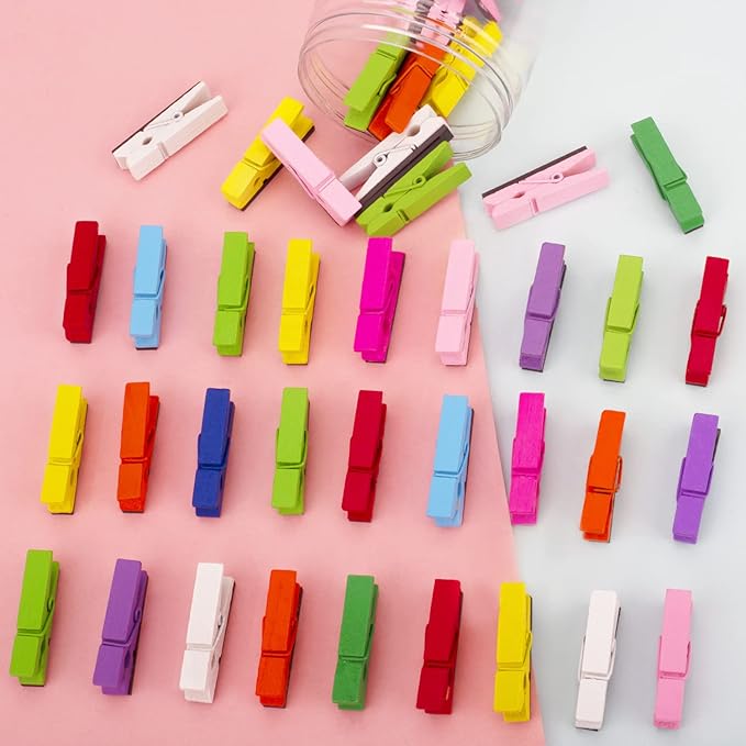 30 Pack Multicolored Magnetic Clips Fridge Magnet with Clips Refrigerator Magnets for Whiteboard Dry Erase Magnets for Teaching Supplies Office Home