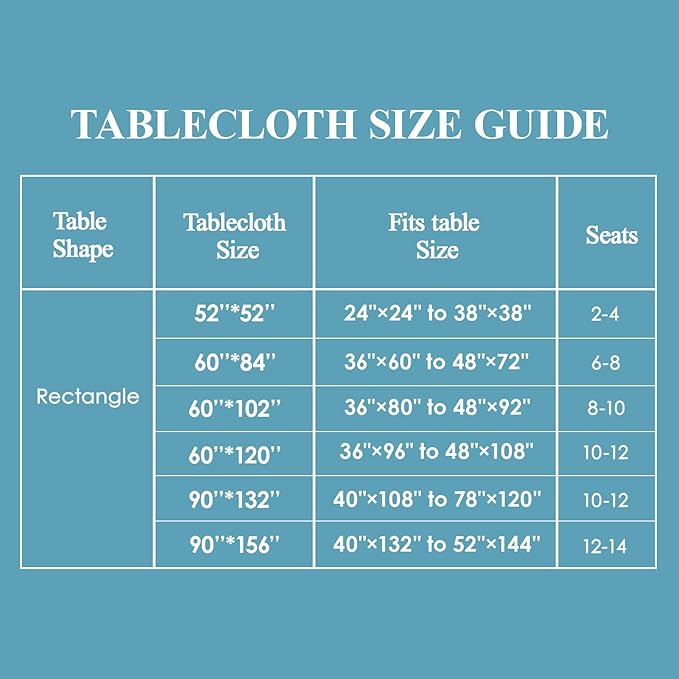 VidaFete 1 Pack Tablecloth 90 * 156inch Rectangle Table Cloth Polyester, Stain Wrinkle Resistant Polyester Dining Table Cover for Kitchen Dinning Party Wedding Tabletop Buffet Decoration(Sagegreen)