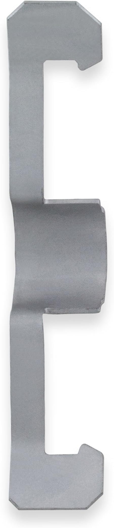 Prime Cable Management Conduit Cable Support Clip to Ceiling Wire, Threaded Rod & Flanges. Heavy Duty Spring Steel Clip / 100 Pack