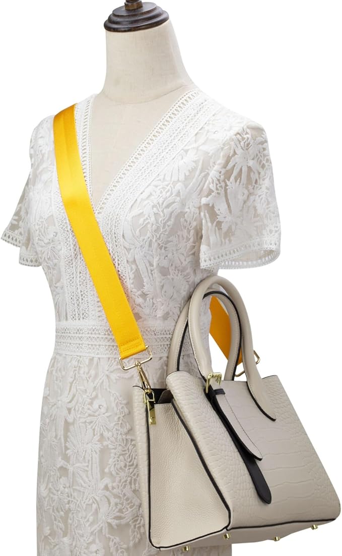 Allzedream Wide Purse Strap Replacement Crossbody Shoulder Bag Adjustable
