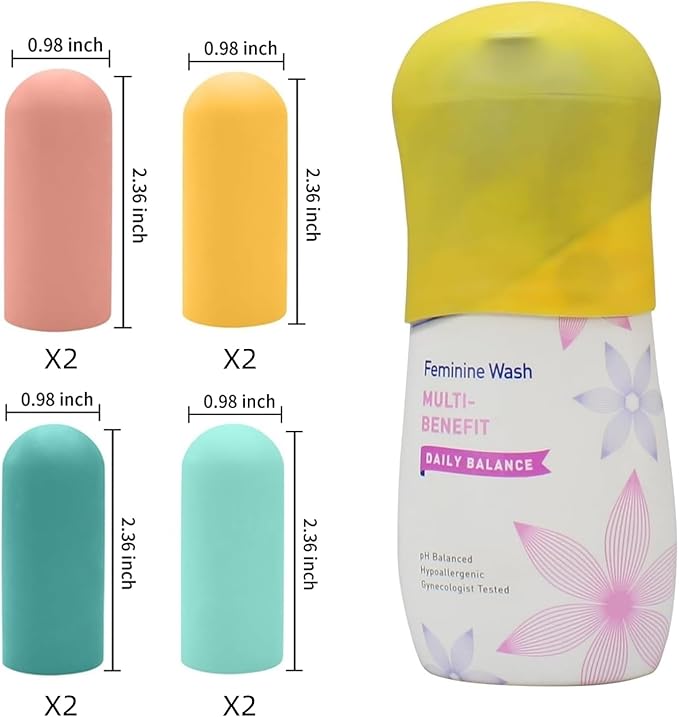 TRANOMOS Silicone Bottle Covers Travel Essentials for Women Men, Beach Vacation Essentials, Travel Size Toiletries Accessories, Cruise Ship Essentials 2026, Must-Haves, Leak-Proofing