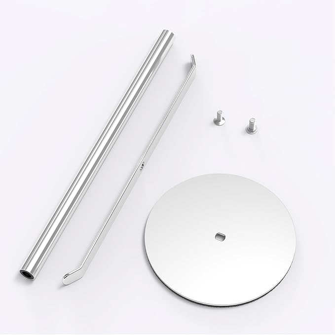 Towel Rack T-Shape Hand Towel Holder for Bathroom, Headband Holder Organizer and Bathroom Towel Racks, Kitchen Towel Rack Silver Hand Towel Holder