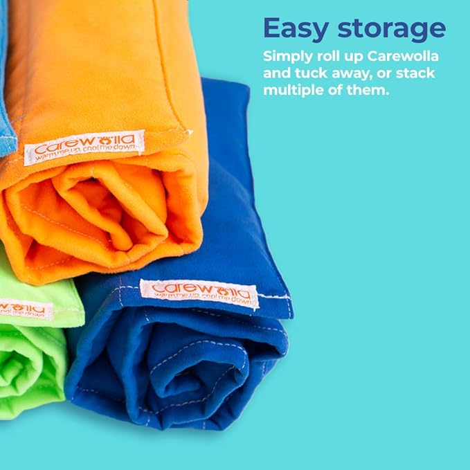 Microwave Heating Pad for Pain Relief, 9 x 22 Multipurpose Pads, Natural Buckwheat and Lavender Mix, Hot/Cold, Aromatherapy, Made in USA (Pink)