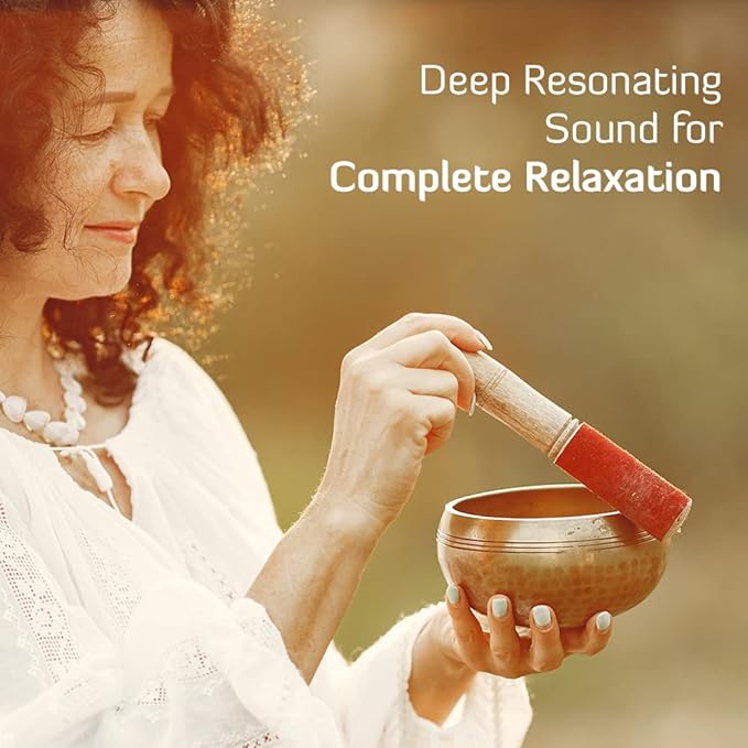 Tibetan Singing Bowl Set | Sacred Mantra Bowls | (Red 4 Inches)