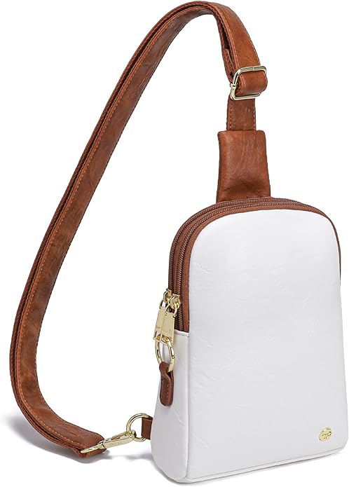 INICAT Small Sling Bag for Women Everyday & Travel Crossbody Bags Lightweight Cross Body Purses Vegan Leather