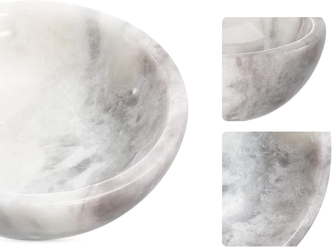 Koville African Natural Marble Incense Holder, Incense Holders for Sticks, Sturdy Incense Burner Ideal for Meditation and Relaxing, Easy to Clean(Namib Fantasy)