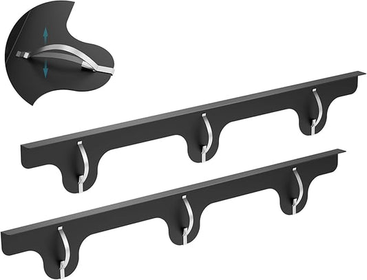 Stove Gap Covers - 2 Pack Stainless Steel Stove Gap Filler, Length 23.4" Width 0.79"Heat Resistant Oven Gap Filler - Spring Clip Design Non-Slip Stove Guard Between Stove Top & Counter