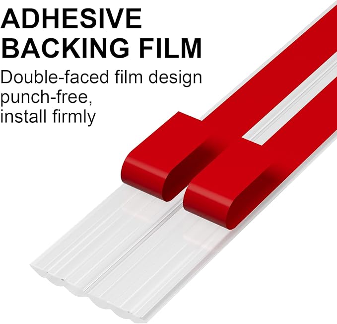 Wall Corner Protector & Edge Guard，Peel and Stick Wall Trim Moulding Inside & Outside Corner Molding Trim Caulk Strip, Self Adhesive Trim for Wall Edge,Ceiling,Countertop, 0.8” W x20’ L，Clear