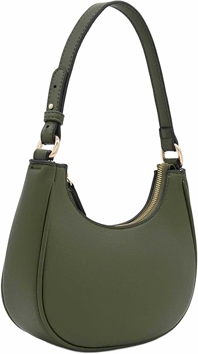 FashionPuzzle Small Crescent Shoulder Bag Underarm Purse