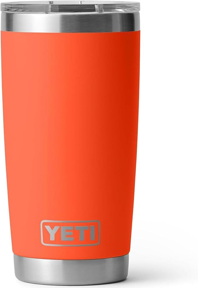 YETI Rambler 20 oz Stainless Steel Vacuum Insulated Tumbler w/MagSlider Lid