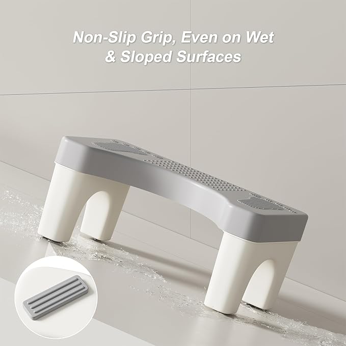 Squatting Potty for Adults, 6.7" Toilet Stool Squat Adult, Portable Poop Stool Adult for Bathroom, Toilet Foot Potty Stools for Pooping, Lightweight Banco para Bano for Travel, Non-Slip