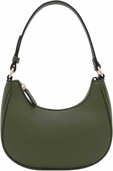 FashionPuzzle Small Crescent Shoulder Bag Underarm Purse