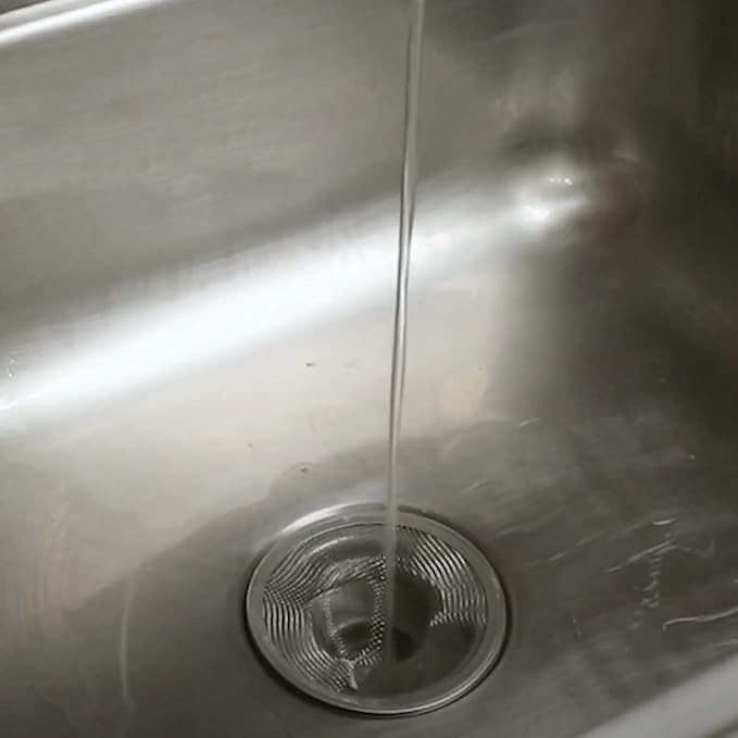 Danco Mesh Kitchen Sink Strainer 2-Pack, 4-1/2-Inch-2 Pack, Stainless Steel, 2 Count