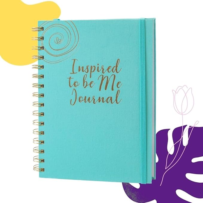 Journals for Women - Inspired to Be Me Journal -Self Care Gifts for Women - Journal with Weekly Intention & Reflection Pages - Gift for Women's Personal Growth & Healing Journey - Includes Inspirational Poem