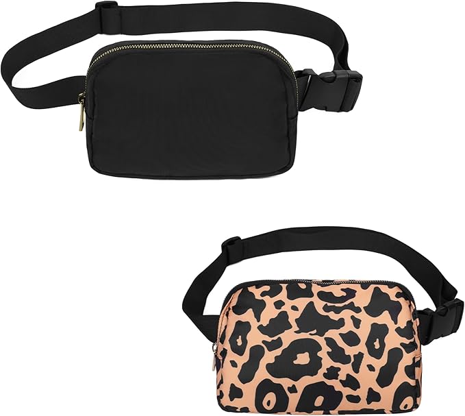 VOROLO Fanny Pack For Women And Men Crossbody Bag Belt Bag with Adjustable Strap Graduation Gifts