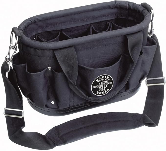 Klein Tools 58889 Padded Adjustable Shoulder Strap, 37 to 55-Inch, for Klein Tools Tool Tote and 5003 Series