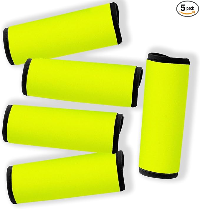 Gowraps Suitcase Tags-Neon Luggage Tags for Cruise Ship Luggage Handle Wrap/Identifiers Unique Luggage Accessories for Travel Best Gifts for Travelers