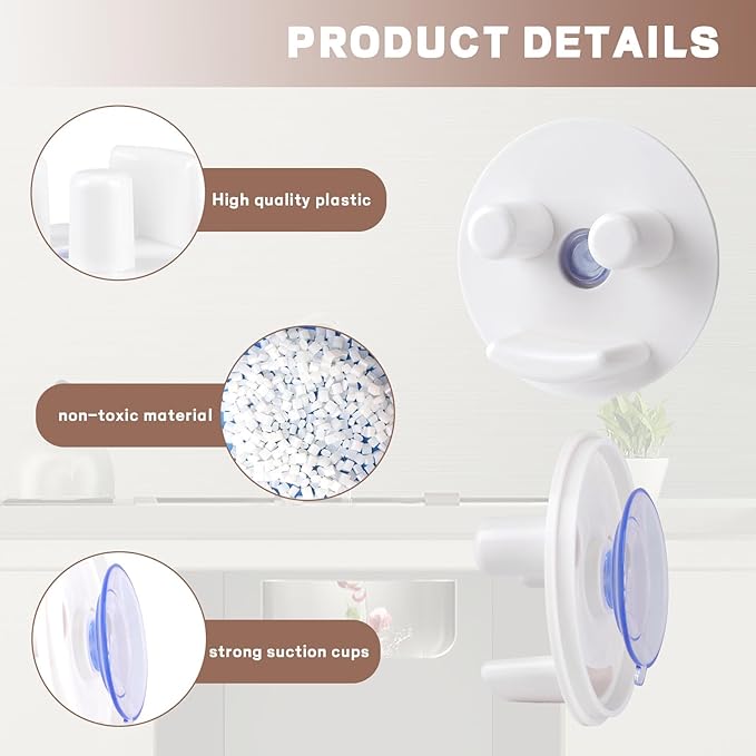 Discount Parts Direct Sponge Holder For Scrub Daddy Mommy Sponge, Bathroom Kitchen Sink Caddy Organizer Storage with Suction Cup, Dishwasher Safe, Keep Sponge Dry, White 1-pack