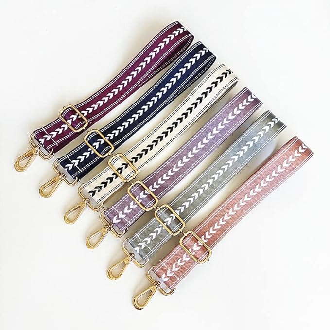 S&loyoe Purse Straps Replacement Crossbody Bag Strap Adjustable Wide Guitar Straps for Handbags 1.5inch
