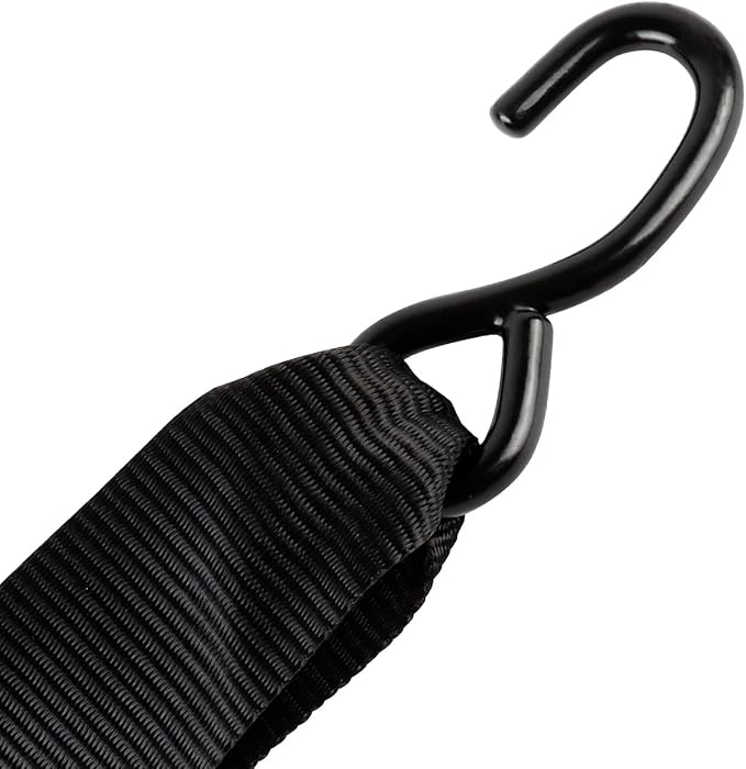 Autofonder Cargo Net for Pickup Truck Bed Adjustable 42"x50" Truck Bed Cargo Netting with S-Hook Fittings 2” Wide Heavy Duty Small Trunk Net Automotive Carrier for SUV Car Trailer