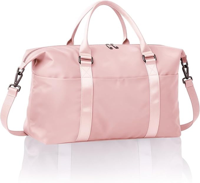 Women's Weekender Duffel Bags, Travel Totes Bag for Airplane Essentials, Overnight Bags for Women with Trolley Sleeve, Large Carry On Hospital Bag for Labor and Delivery, Sport, Gym