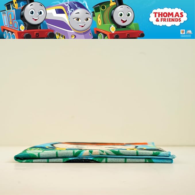 Thomas & Friends Kids Super Soft Cotton Bath/Pool/Beach Towel, 58 in x 28 in, by Franco