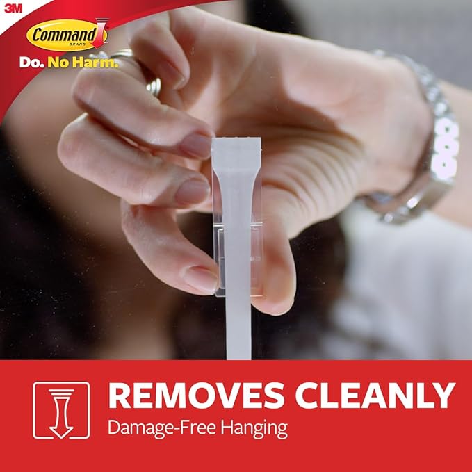 Command Medium Utility Hooks, 9 Wall Hooks and 12 Strips, Damage-Free Hanging with Adhesive, No Tools Great for Hanging Christmas Decorations, Holds up to 3 lb