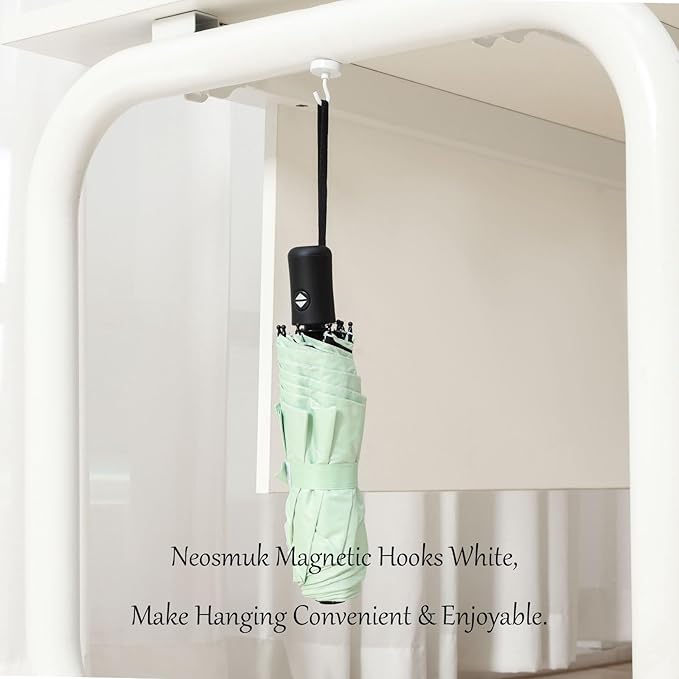 Neosmuk Magnetic Hooks, Cruise Ship Essentials, 26 lb, White