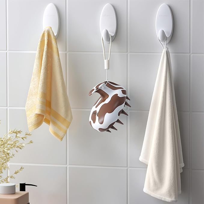 Sndyi Cow Print Scalp Massager Hair Growth, Cow Hair Scalp Scrubber with Scalp-Friendly Silicone Bristles, Scalp Exfoliator/Shampoo Brush, Perfect for Hair Treatment & Scalp Care, Cute Cow Print Stuff