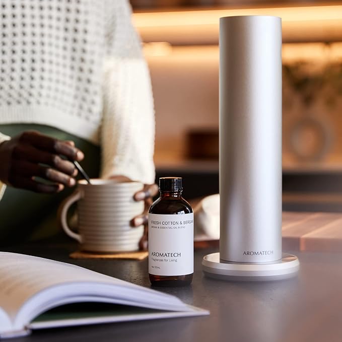 AromaTech Fresh Cotton & Bergamot for Aroma Oil Scent Diffusers - 500 Milliliter