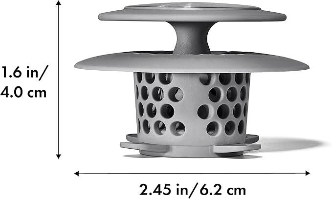 OXO Good Grips Stainless Steel Hair Catch Drain Protector