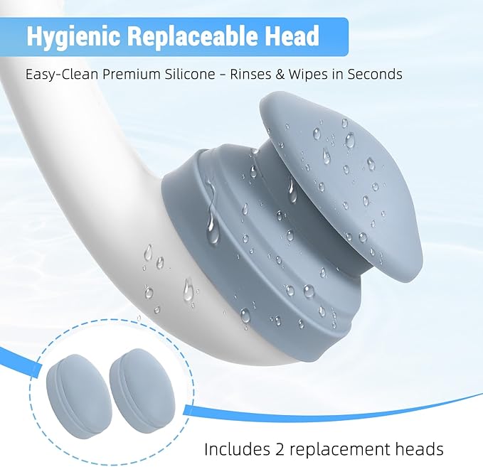 Toilet Aids for Wiping Bottom, 16.5" Long Reach Comfort Wipe - Butt Wiper Tool with Replaceable Head & Wrist Strap - Bottom Buddy Wiping Aid for Elderly, Disabled, Overweight, Post-Surgery