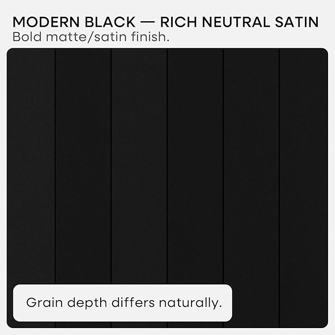 Homeforia Black Floating Shelves 30 inches Long, High End Solid Real Wood 30 inch Floating Shelf for Wall Mounted, Black Wooden 30in Floating Shelves, Heavy Duty Bracket, 30 X 6.5 X 1.75 in, Set of 2