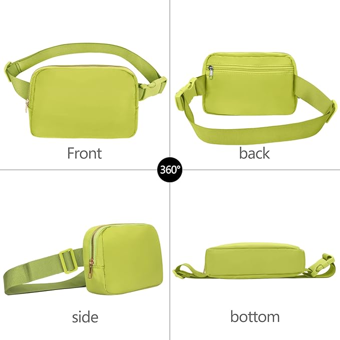 VOROLO Fanny Pack For Women And Men Crossbody Bag Belt Bag with Adjustable Strap Valentines Day Graduation Gifts