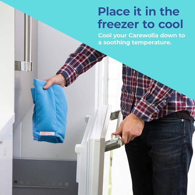 Microwave Heating Pad for Pain Relief, 9 x 22 Multipurpose Pads, Natural Buckwheat and Lavender Mix, Hot/Cold, Aromatherapy, Made in USA (Purple)