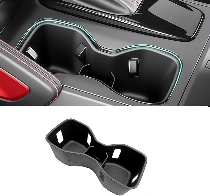Cup Holder Coaster Fit for 2022-2025 Nissan Frontier Accessories Cup Holder Mat Pad Inserts Interior CupHolder Liner for 2024 Nissan Frontier(for Frontier)