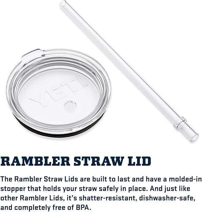 YETI Rambler 42 Oz Straw Mug Rescue Red