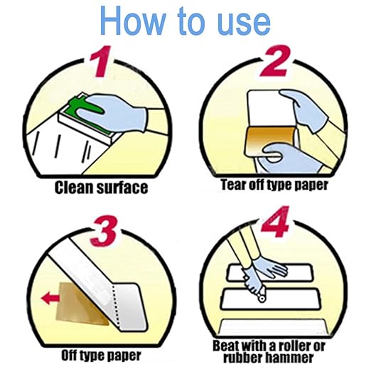 Anti Slip Tape, High Traction,Strong Grip Abrasive, Not Easy Leaving Adhesive Residue, Indoor & Outdoor, with Measuring Tape (2" Width x 190" Long, Black)