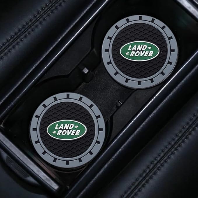 Cup Holder Insert Coaster Fit Land Rover Discovery Range Rover Sport Defender Land Cruiser LR2 3 4,Anti Slip Car Cup Coaster Interior Accessories