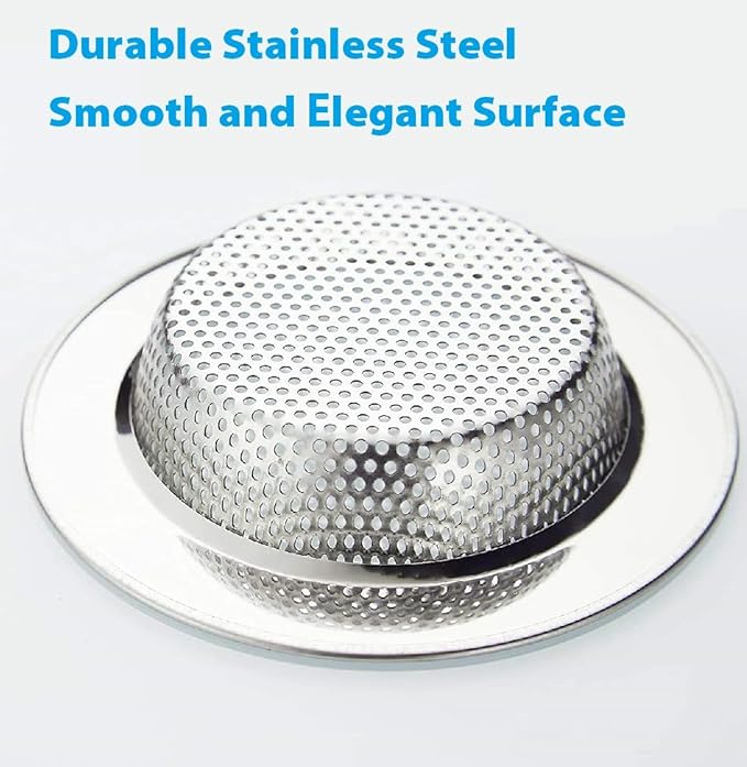 3 PCs Kitchen Sink Strainers, Food Strainer for Kitchen, Sink Food Catcher(Home Kitchen Essentials)