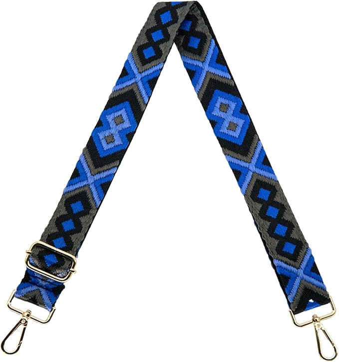 S&loyoe Purse Straps Replacement Crossbody Bag Strap Adjustable Wide Guitar Straps for Handbags 1.5inch
