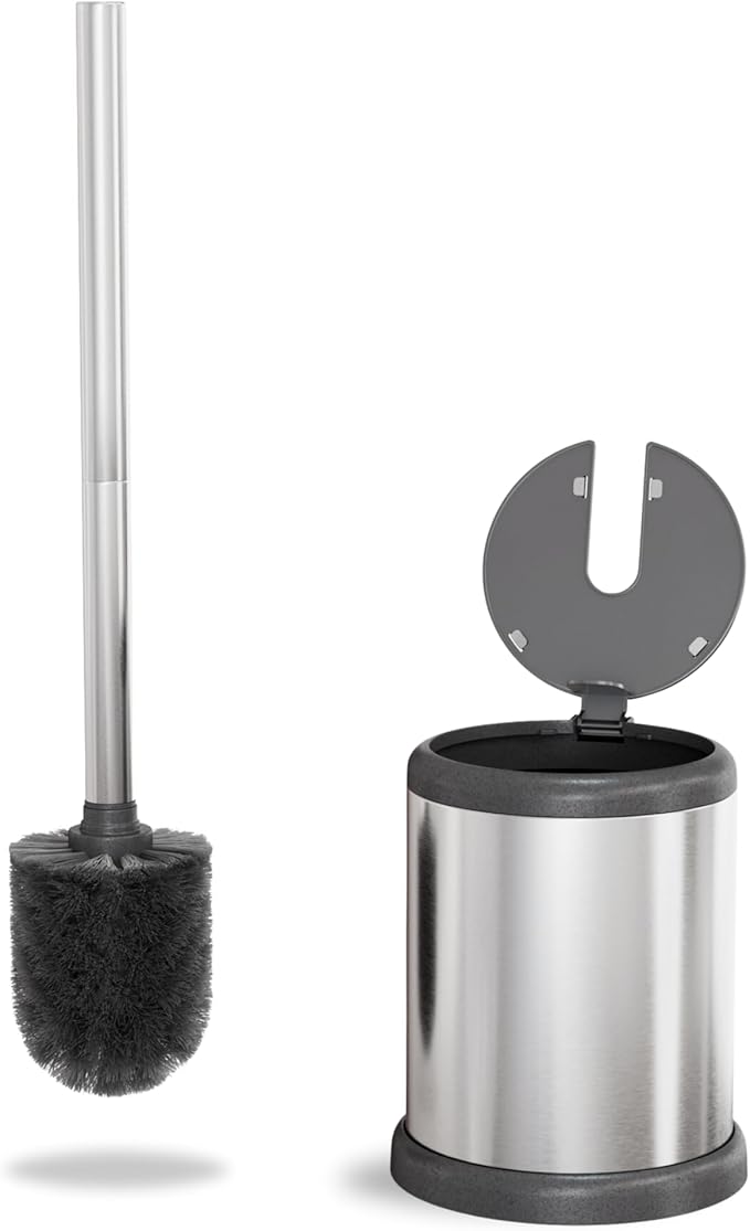 ToiletTree Products Deluxe Toilet Brush with Lid, 3 Pack