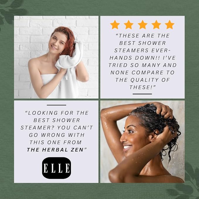 Cold Kicker Shower Steamers Aromatherapy for Sinus Relief - USA Made - Peppermint & Eucalyptus Shower Bomb Tablets – Self Care Gifts for Women and Men – Soothing Natural Essential Oils (10 Pack)