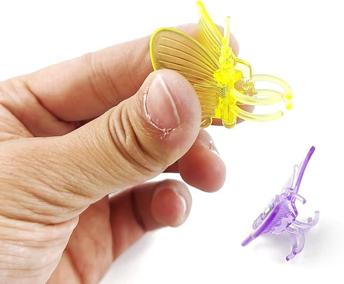 GXXMEI 70PCS Orchid Clips Butterfly Plant Clips Orchid Support Clips Vine Clips Plant Clips for Support Flower Orchid Vine