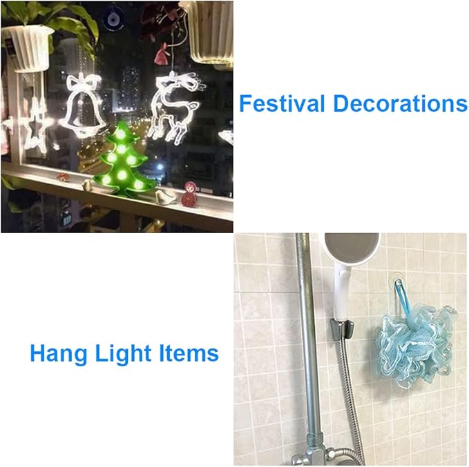 22 Pieces 0.8 inch Mini Clear Suction Cups for Glass, Without Hooks Without Holes, Plastic Sucker Pads for Festival Decoration Home Organization Window Car